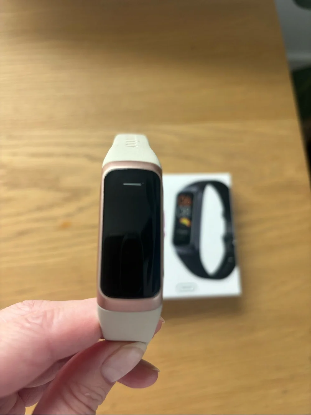 Smart watch Tracker - Rose Gold/Beige